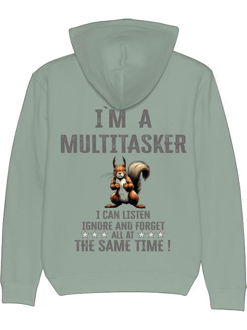 Cruiser Hoodie I`ma Multitasker Squirrel