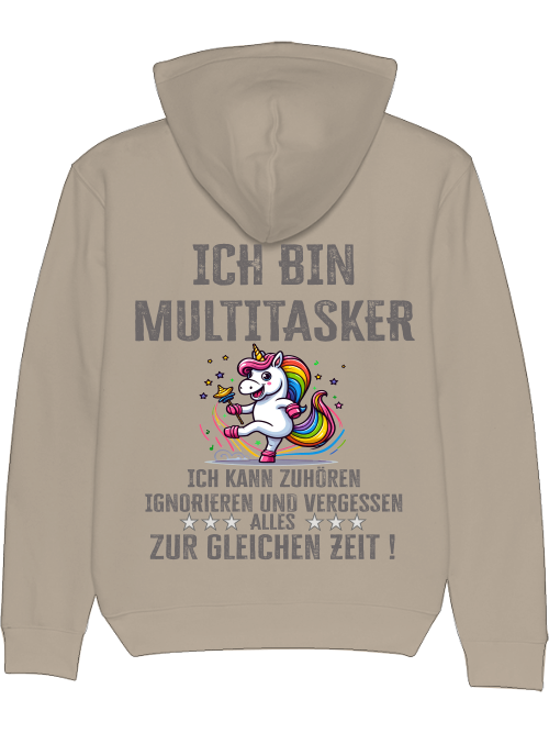 Cruiser Hoodie I am Multitasker Unicorn Rattle Dance Colorful