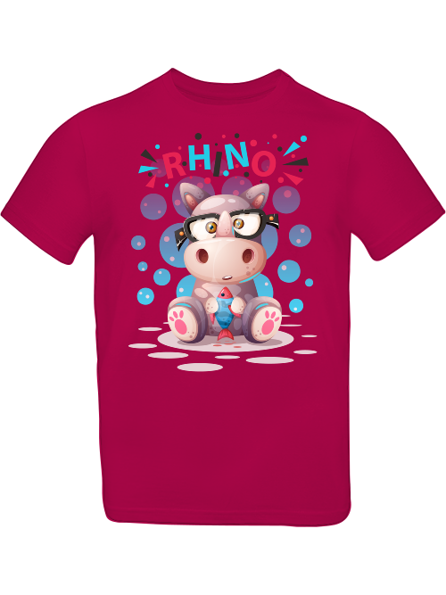 Cartoon Mini Nilpferd T-Shirt Kids SK