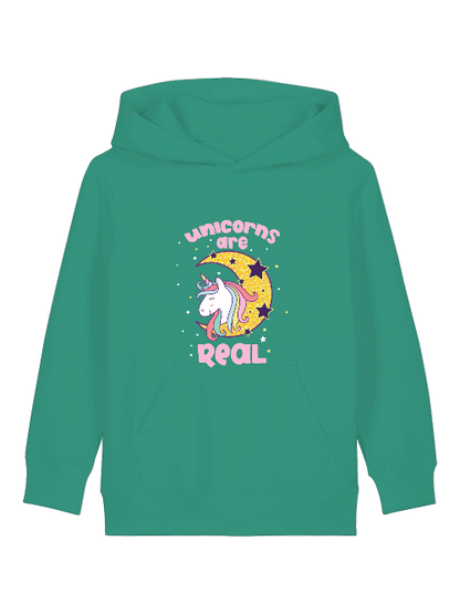Einhorn Unicorn are real - Mini Cruiser Hoodie 2.0 Kinder Kapuzenpullover SK