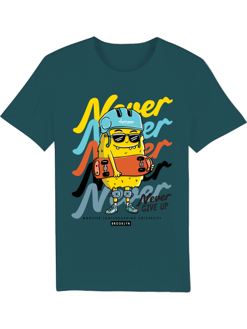 Never Monster Skateboarding Creator T-Shirt SK