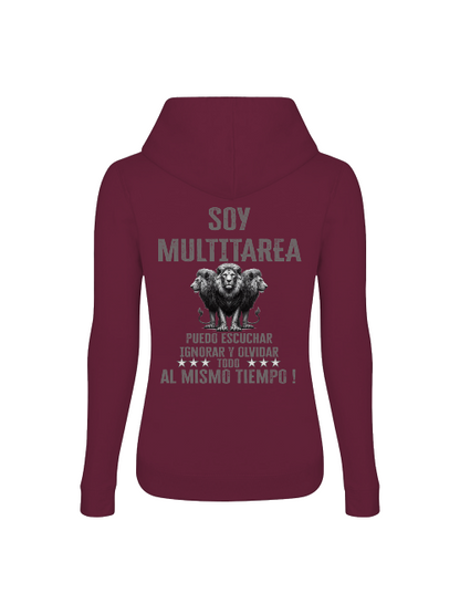 Girlie College Hoodie Soy Multitarea 3 Lions