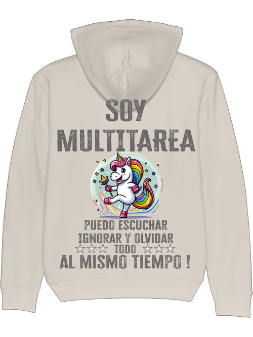 Cruiser Hoodie Soy Multitarea Unicorn Rattle Dance