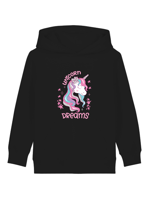 Einhorn Unicorn dreams - Mini Cruiser Hoodie 2.0 Kinder Kapuzenpullover SK