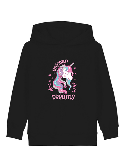 Unicorn Dreams - Sudadera con capucha Mini Cruiser 2.0 para niños SK1