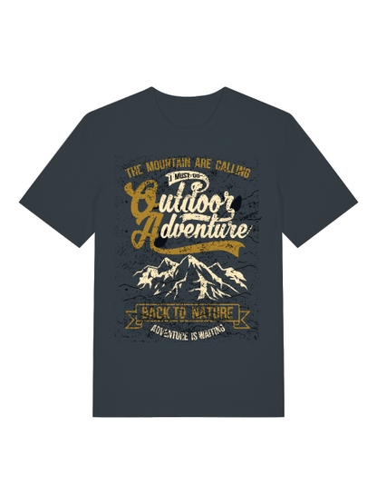Aventura al aire libre De vuelta a la naturaleza - Camiseta unisex de manga corta de algodón orgánico para adultos Creator T-Shirt 2.0 ST/ST SH
