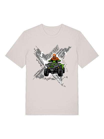 Xtreme OFF-Road Quad - Camiseta unisex de manga corta de algodón orgánico para adultos Creator T-Shirt 2.0 ST/ST SH