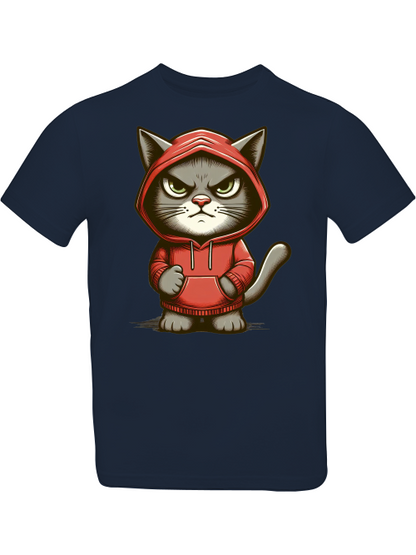 Grimmige Katze T-Shirt Kids SK