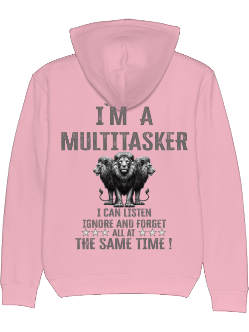 Cruiser Hoodie I`ma Multitasker 3 Lions