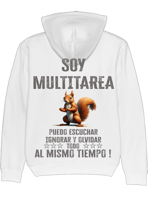 Cruiser Hoodie Soy Multitarea Squirrel Puzzle