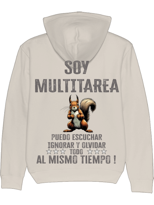 Cruiser Hoodie Soy Multitarea Squirrel