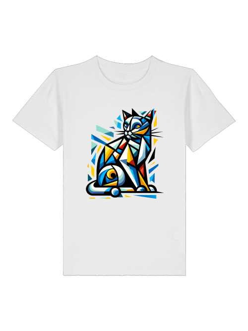 Katze Mosaik - Mini Creator 2.0 Kids T-Shirt SK