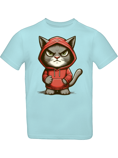 T-shirt kids grim cat