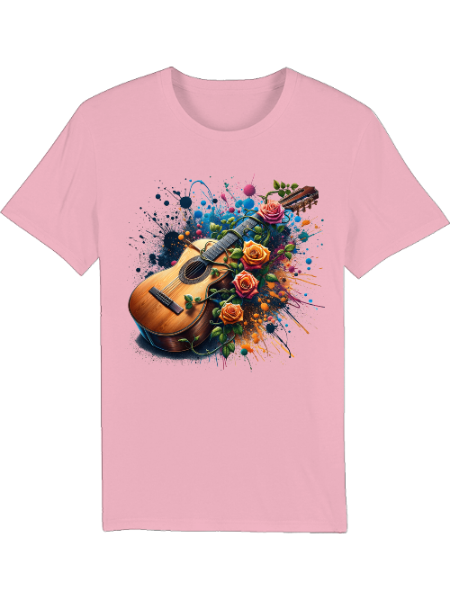 Gitarre Blumenmeer - Creator T-Shirt SK