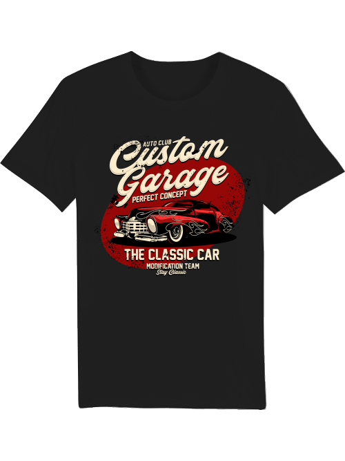 Camiseta personalizada de Garage Perfect Concept Classic Car Creator