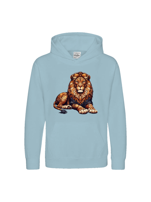 Kids Premium Hoodie Sweet Mandala Lion