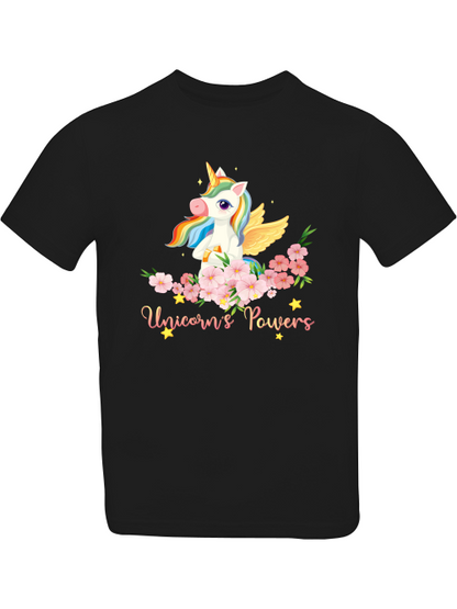 Cartoon Einhorn Power T-Shirt Kids SK