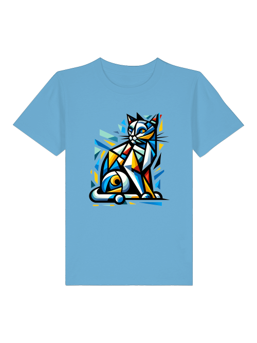 Katze Mosaik - Mini Creator 2.0 Kids T-Shirt SK