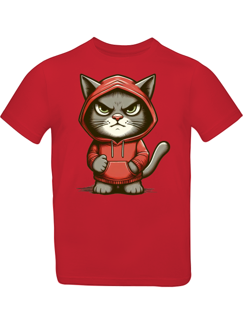 T-shirt kids grim cat