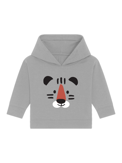 Cartoon Tiger Gesicht - Baby Cruiser Hoodie Baby Kleinkinder Kapuzenpullover SK