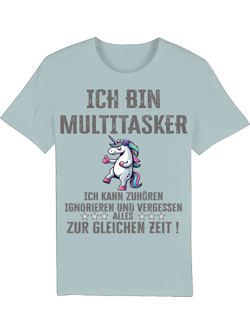 Creator T-Shirt I'm a multitasker unicorn thumbs up