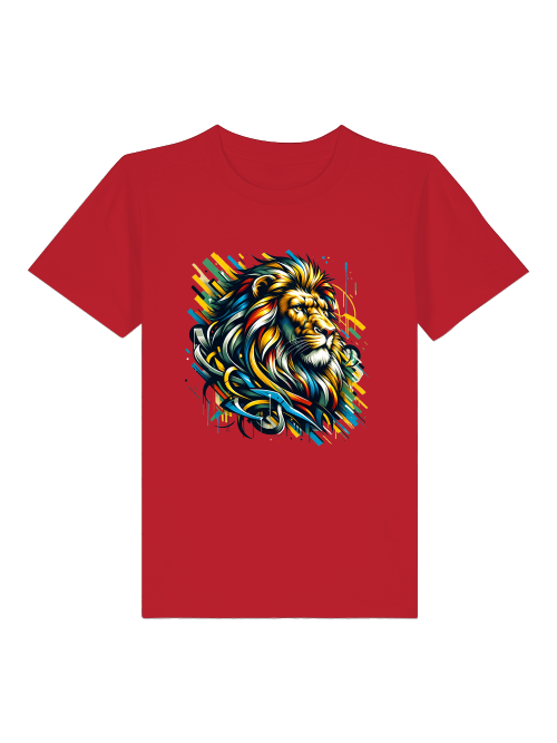 Löwe Art Style - Mini Creator 2.0 Kids T-Shirt SK