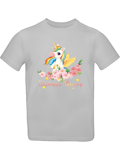 Cartoon Einhorn Power T-Shirt Kids SK