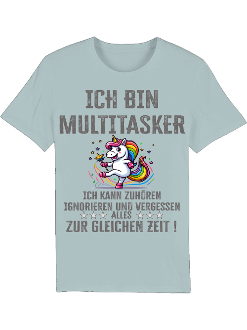 Ich bin Multitasker Einhorn Rasseltanz Bunt Creator T-Shirt