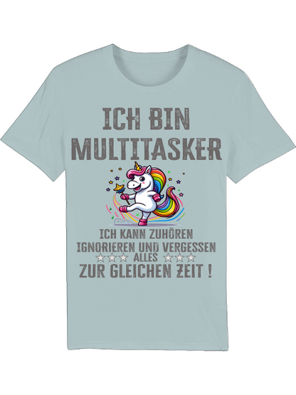 Camiseta Creator I am Multitasker Unicorn Rattle Dance Bund