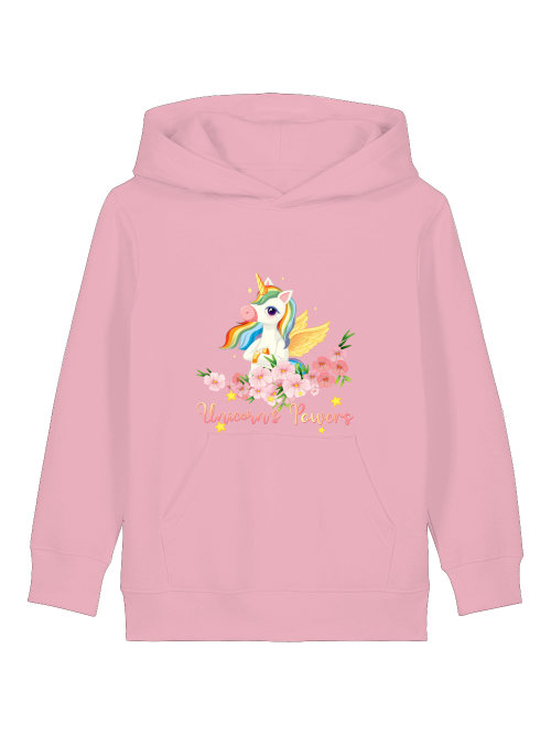 Cartoon Einhorn Power - Mini Cruiser Hoodie 2.0 Kinder Kapuzenpullover SK