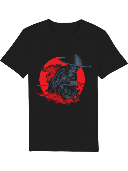 Samurai in Flames Creator T-Shirt