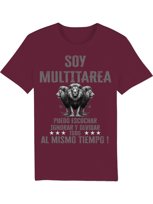 Creator T-Shirt Soy Multitarea 3 Lions