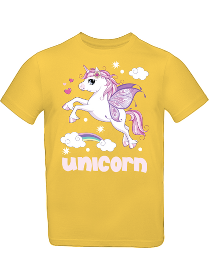 Camiseta de unicornio linda para niños SK