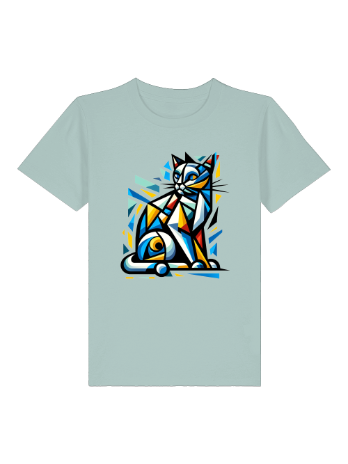 Katze Mosaik - Mini Creator 2.0 Kids T-Shirt SK