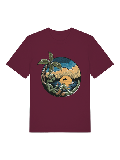 Alien Chill Time - Camiseta unisex de manga corta de algodón orgánico para adultos Creator T-Shirt 2.0 ST/ST SH