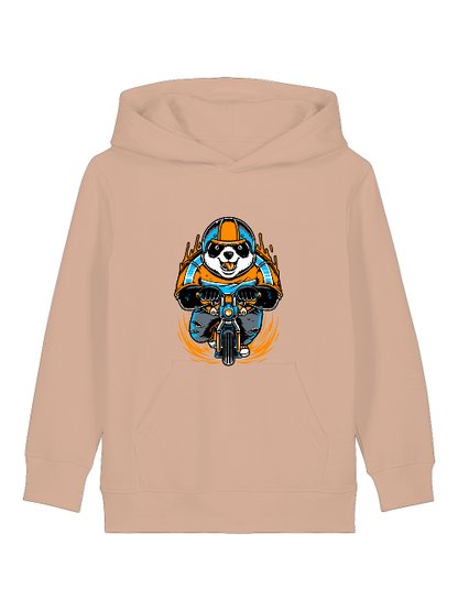 Cartoon Panda Biker - Mini Cruiser Hoodie 2.0