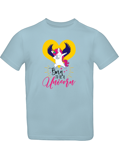 Einhorn Born to be a Unicorn T-Shirt Kids SK