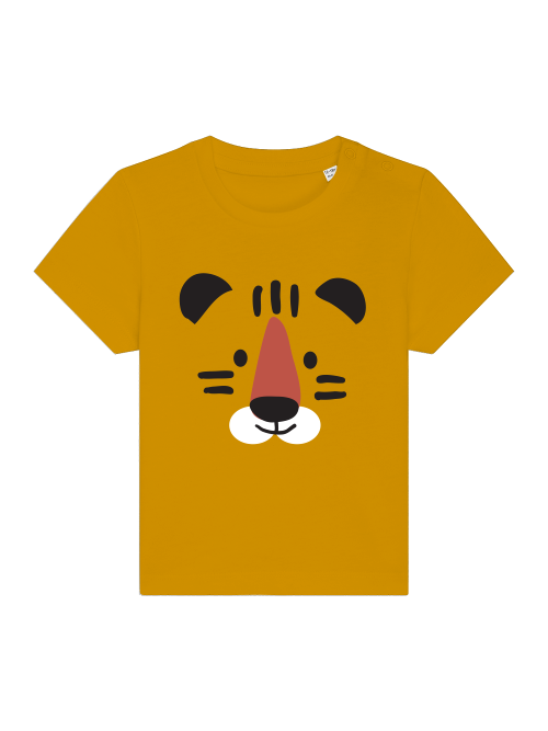 Cartoon Tiger Gesicht - Baby Creator T-Shirt SK