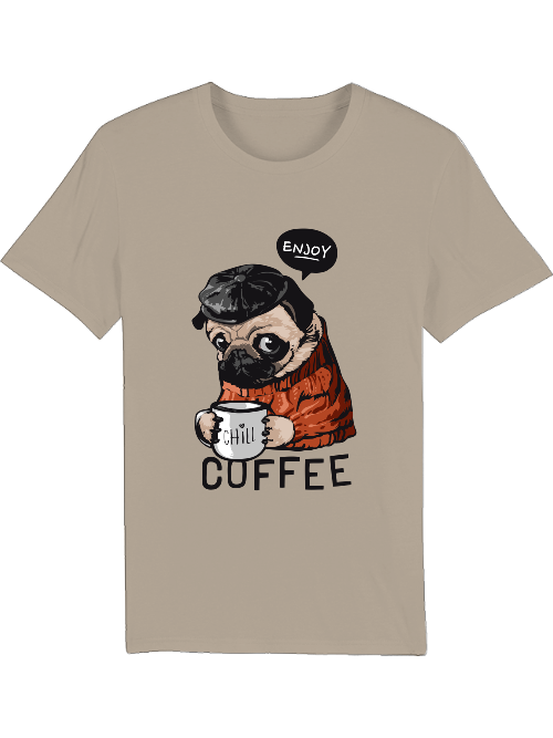 Dog enjoy coffee Chill - Creator T-Shirt SK