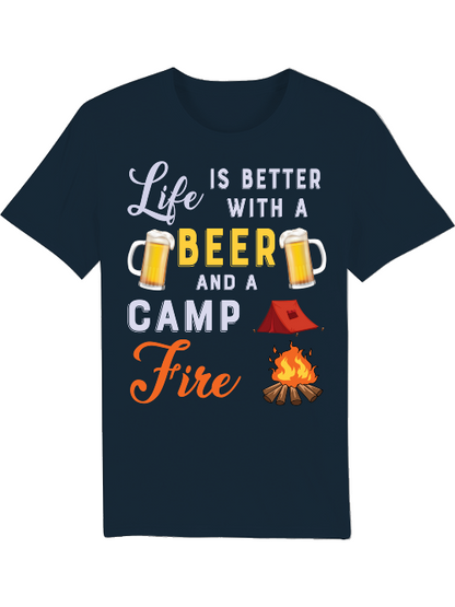 Live is better with Beer and camp Creator T-Shirt