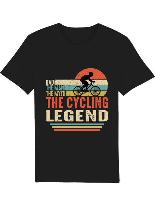 Papá El Hombre El Mito La Leyenda del Ciclismo Creador Camiseta