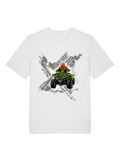 Xtreme OFF-Road Quad - Camiseta unisex de manga corta de algodón orgánico para adultos Creator T-Shirt 2.0 ST/ST SH