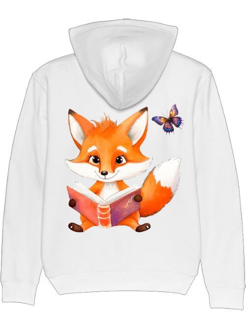 Cruiser Hoodie partner shirt fox with butterfly backsite