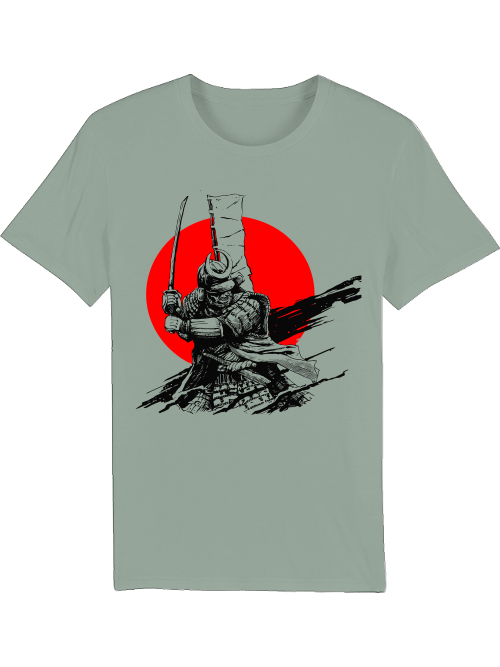 Camiseta Samurai con espada creadora