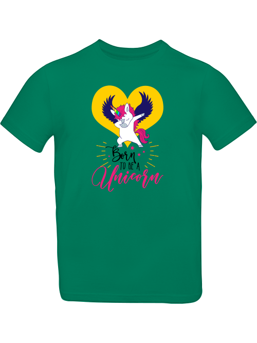 Einhorn Born to be a Unicorn T-Shirt Kids SK