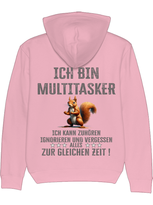 Cruiser Hoodie I am Multitasker Squirrel Puzzle