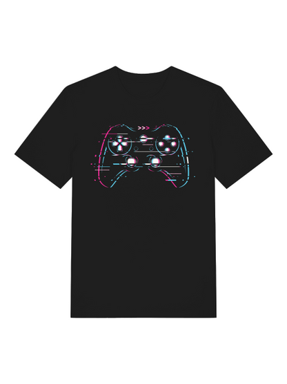 Game Controller Front - Unisex Erwachsenen Bio Baumwolle Kurzarm Shirt Creator T-Shirt 2.0 ST/ST SH