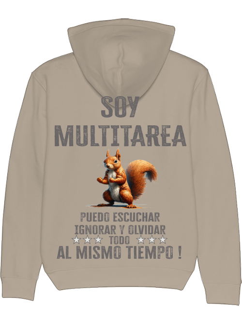 Cruiser Hoodie Soy Multitarea Squirrel Puzzle