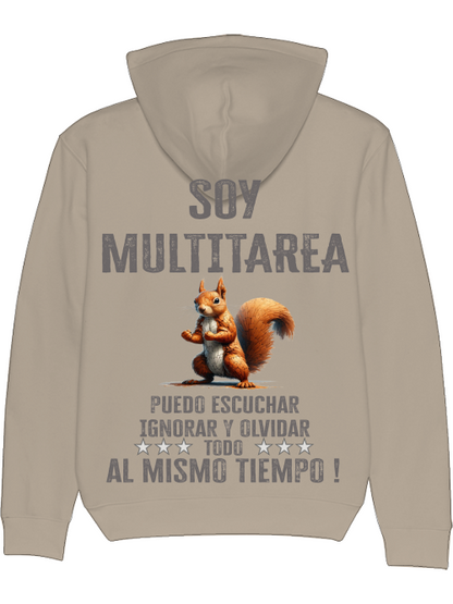 Sudadera Crucero Soja Multitarea Ardilla Puzzle