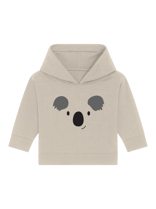 Cartoon Koala Gesicht - Baby Cruiser Hoodie Baby Kleinkinder Kapuzenpullover SK